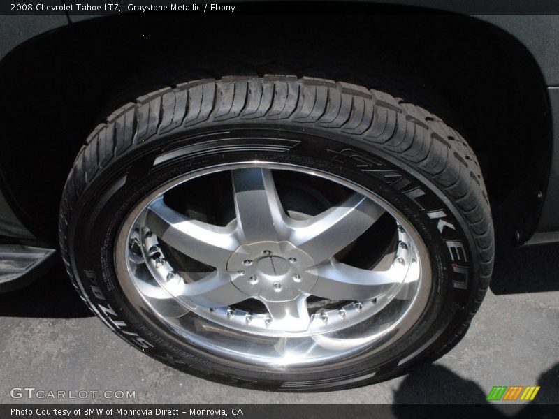 Graystone Metallic / Ebony 2008 Chevrolet Tahoe LTZ