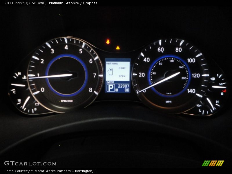 Platinum Graphite / Graphite 2011 Infiniti QX 56 4WD