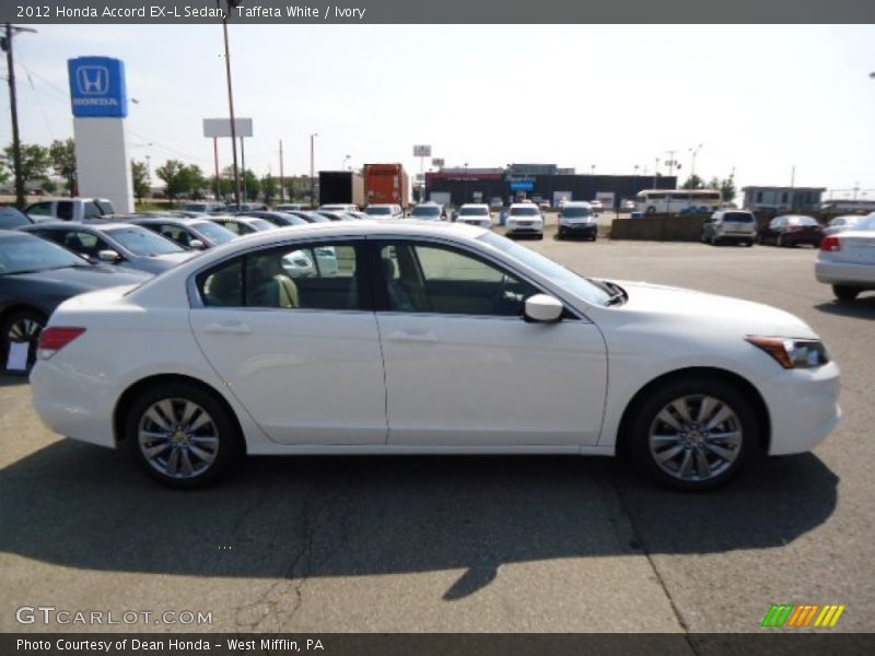 Taffeta White / Ivory 2012 Honda Accord EX-L Sedan