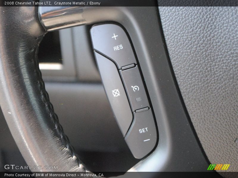 Graystone Metallic / Ebony 2008 Chevrolet Tahoe LTZ
