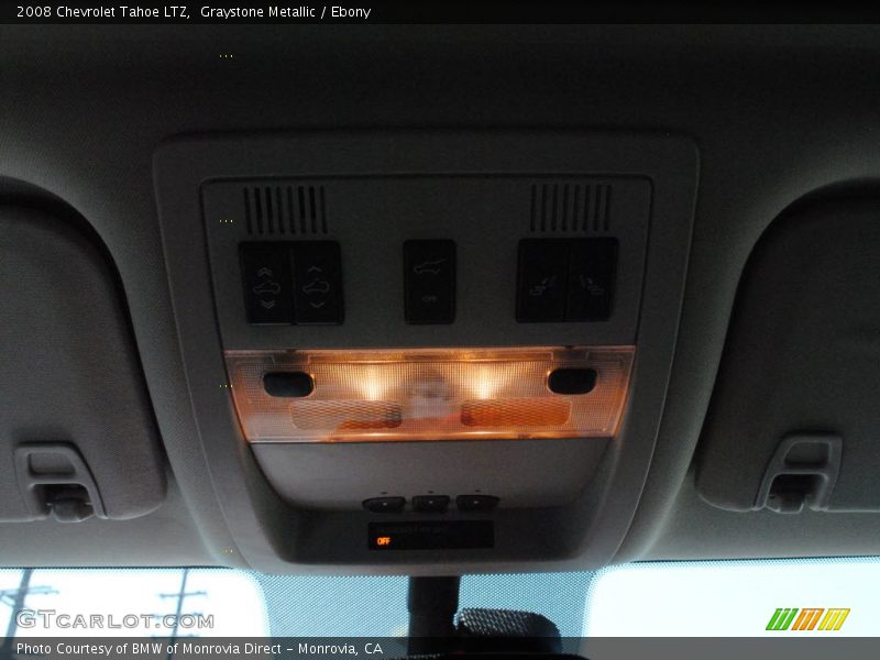 Graystone Metallic / Ebony 2008 Chevrolet Tahoe LTZ