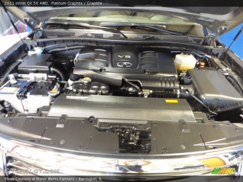 Platinum Graphite / Graphite 2011 Infiniti QX 56 4WD
