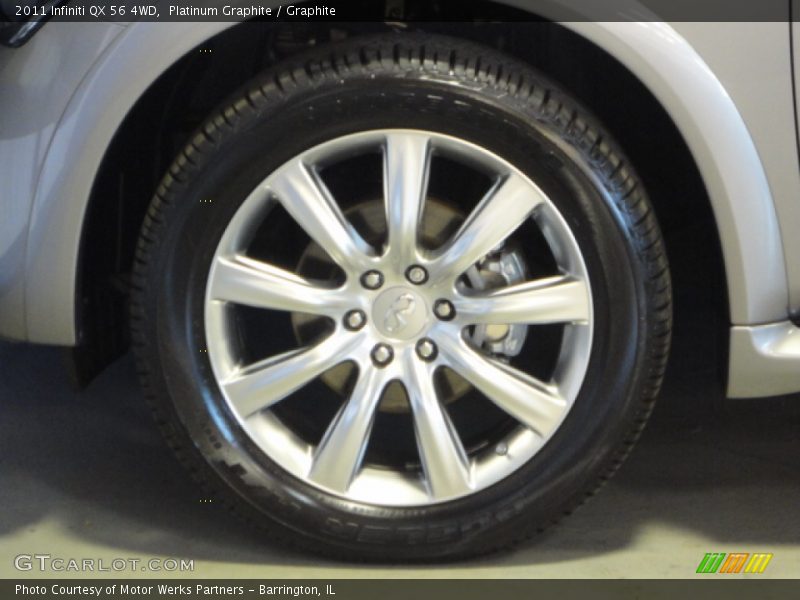 Platinum Graphite / Graphite 2011 Infiniti QX 56 4WD