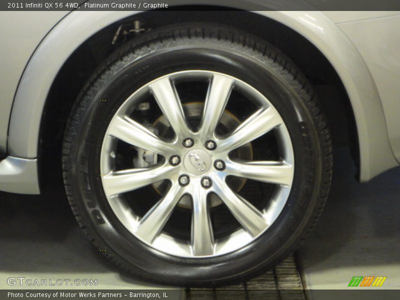 Platinum Graphite / Graphite 2011 Infiniti QX 56 4WD