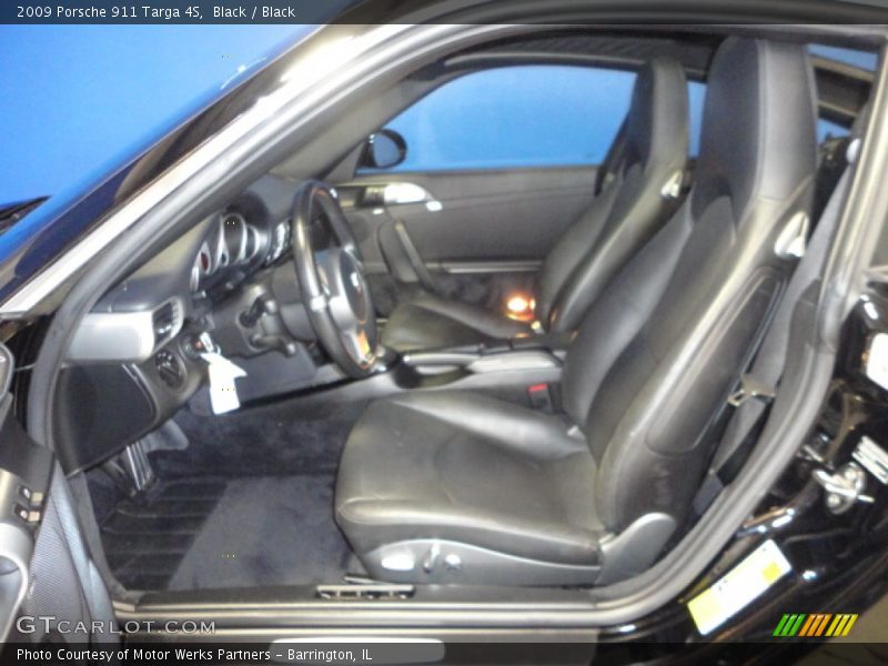 Black / Black 2009 Porsche 911 Targa 4S