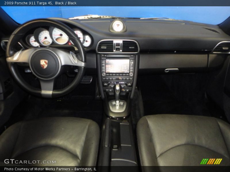 Black / Black 2009 Porsche 911 Targa 4S