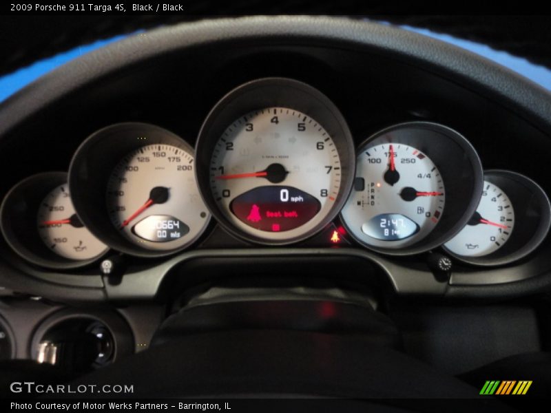 Black / Black 2009 Porsche 911 Targa 4S