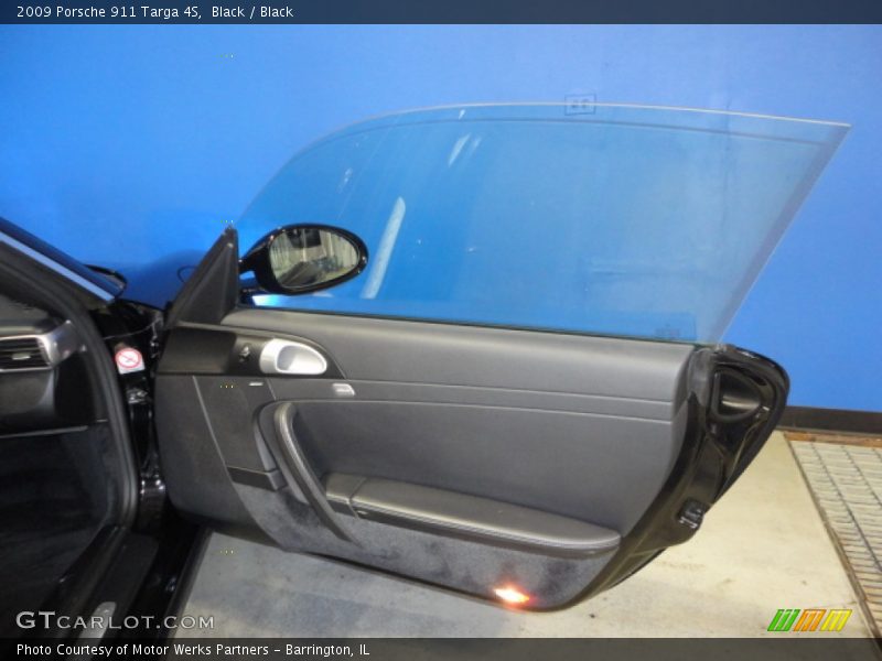 Black / Black 2009 Porsche 911 Targa 4S