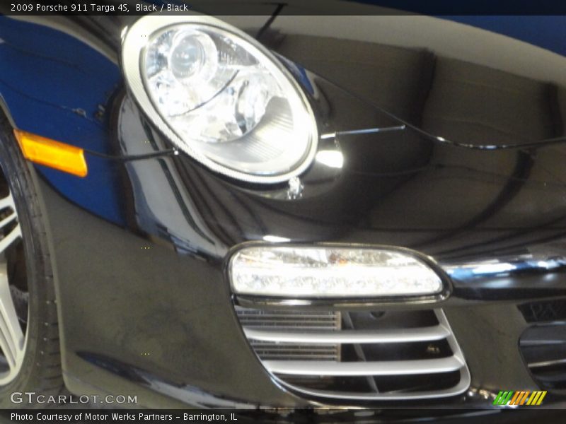 Black / Black 2009 Porsche 911 Targa 4S