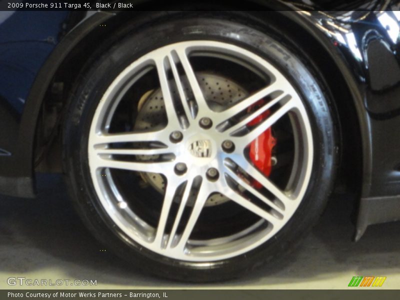 Black / Black 2009 Porsche 911 Targa 4S