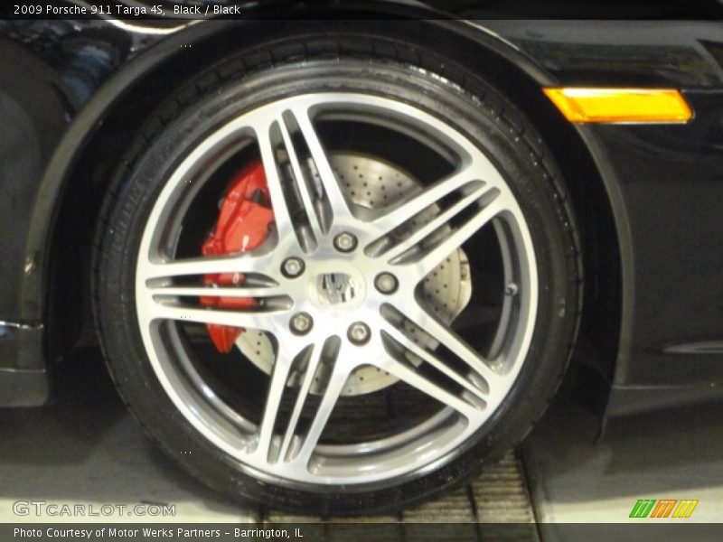 Black / Black 2009 Porsche 911 Targa 4S