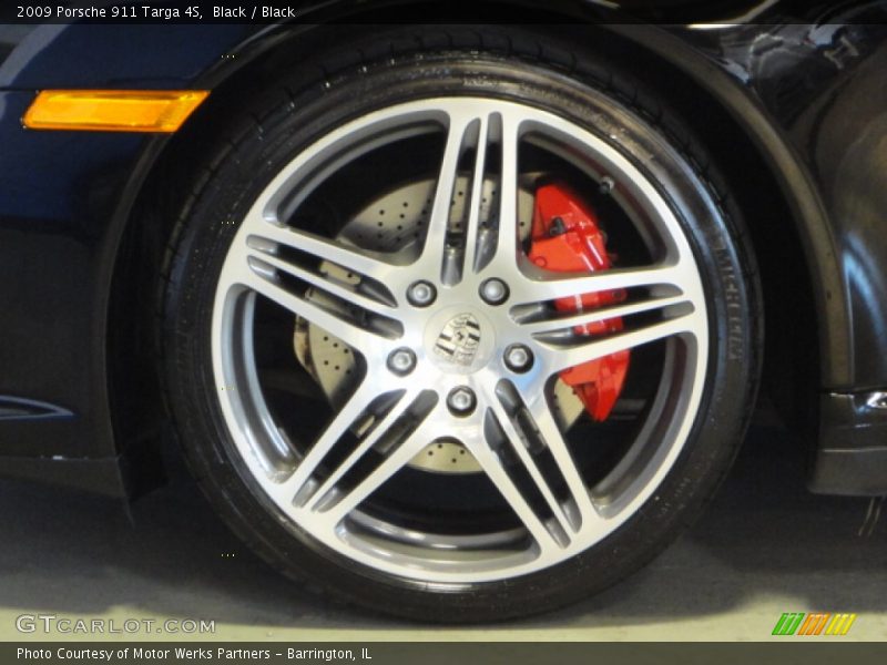 Black / Black 2009 Porsche 911 Targa 4S
