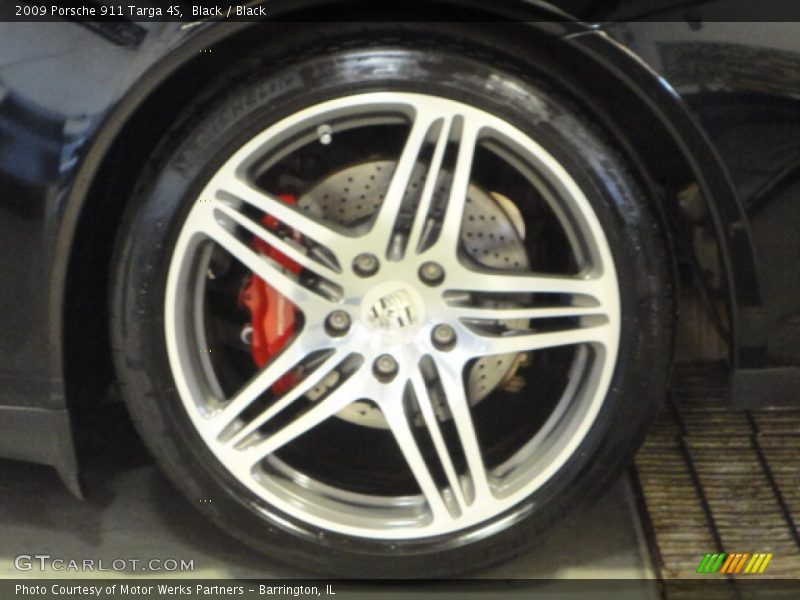 Black / Black 2009 Porsche 911 Targa 4S