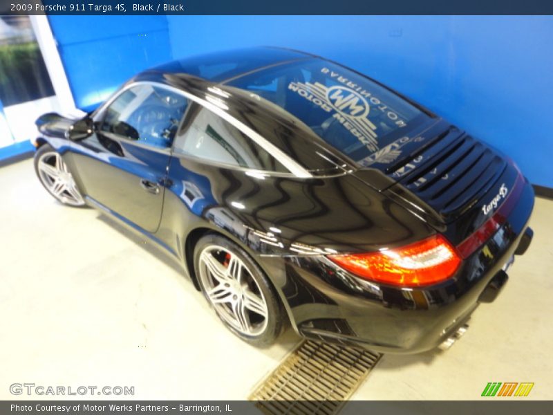 Black / Black 2009 Porsche 911 Targa 4S