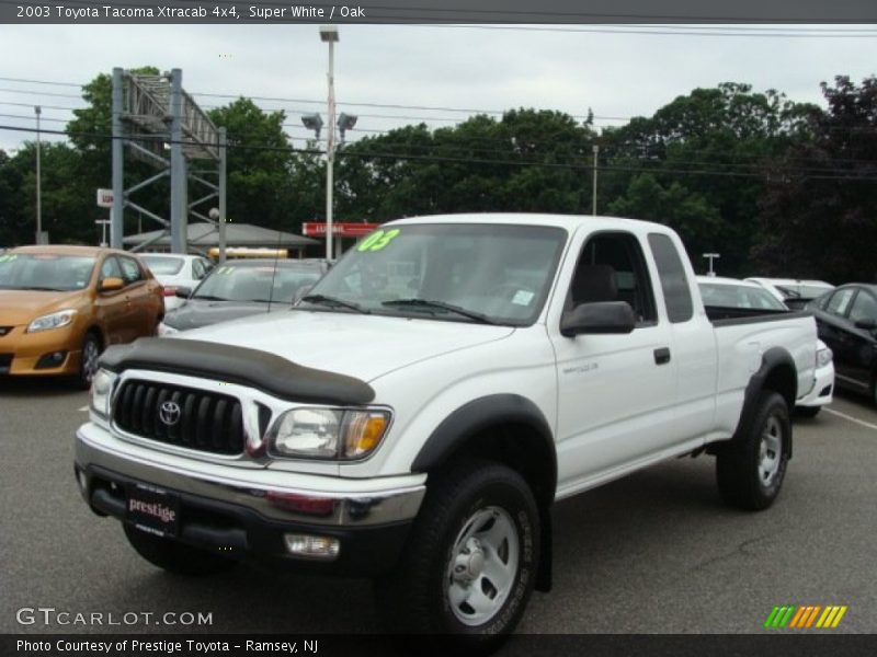 Super White / Oak 2003 Toyota Tacoma Xtracab 4x4