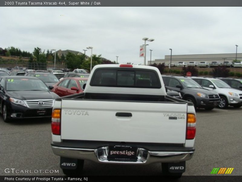 Super White / Oak 2003 Toyota Tacoma Xtracab 4x4