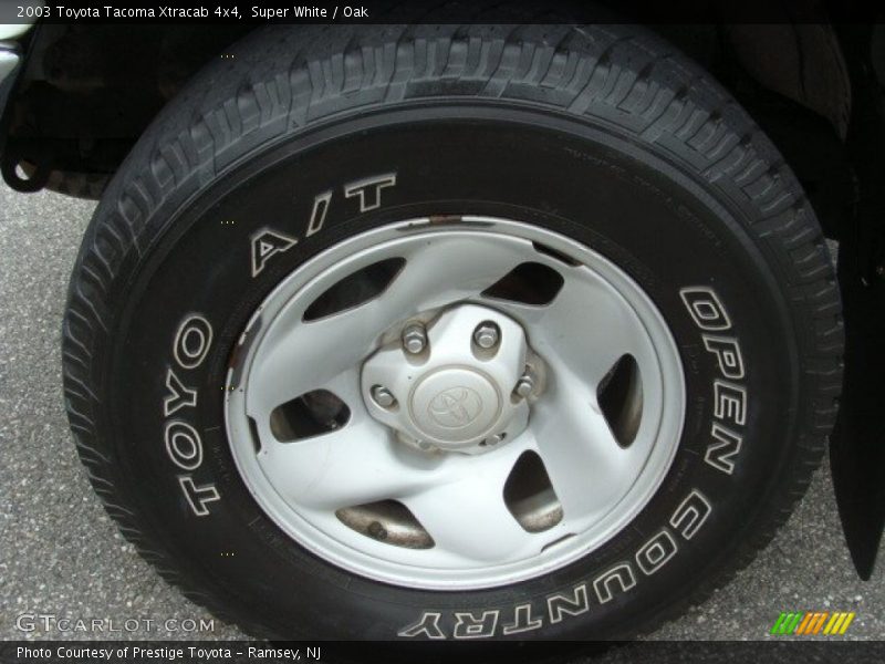 Super White / Oak 2003 Toyota Tacoma Xtracab 4x4