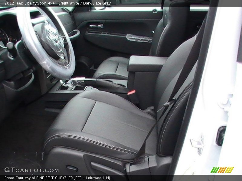 Bright White / Dark Slate Gray 2012 Jeep Liberty Sport 4x4