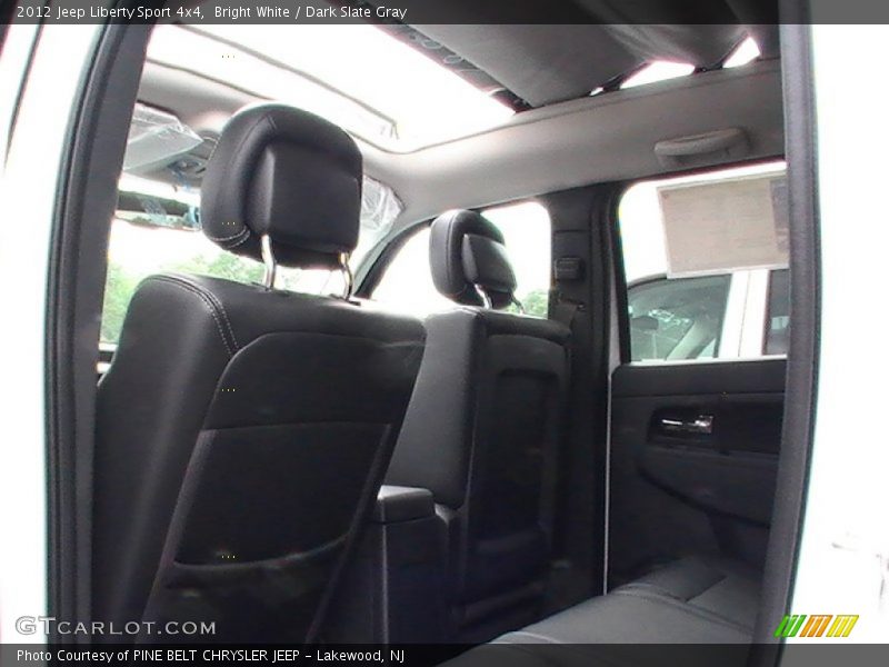 Bright White / Dark Slate Gray 2012 Jeep Liberty Sport 4x4
