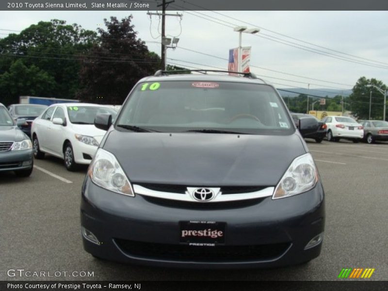 Slate Metallic / Stone 2010 Toyota Sienna Limited