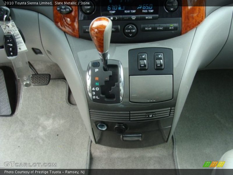  2010 Sienna Limited 5 Speed ECT-i Automatic Shifter