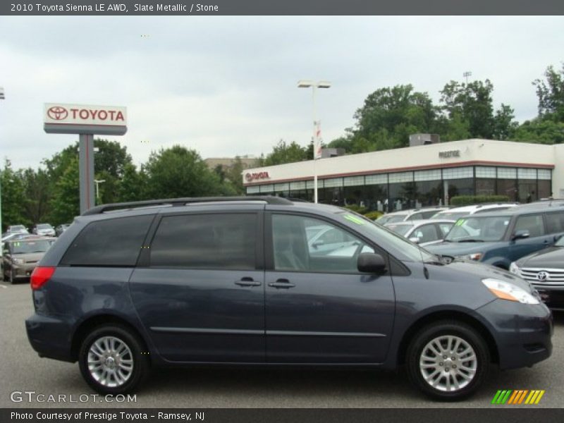 Slate Metallic / Stone 2010 Toyota Sienna LE AWD