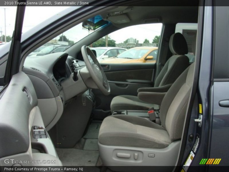 Slate Metallic / Stone 2010 Toyota Sienna LE AWD