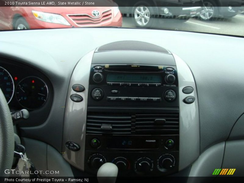 Slate Metallic / Stone 2010 Toyota Sienna LE AWD