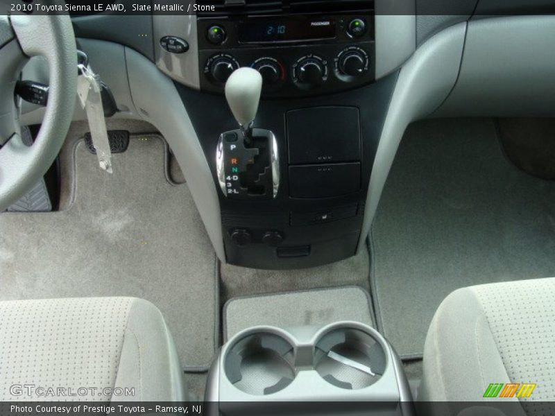 Slate Metallic / Stone 2010 Toyota Sienna LE AWD