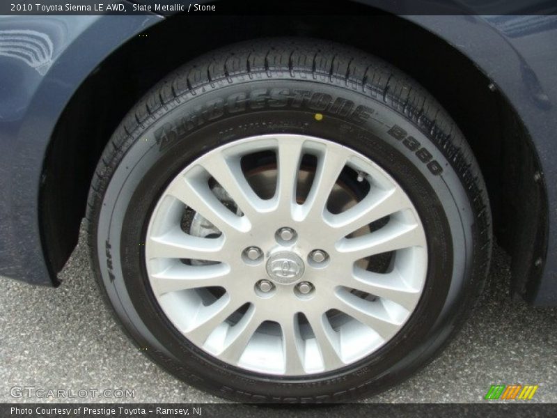  2010 Sienna LE AWD Wheel