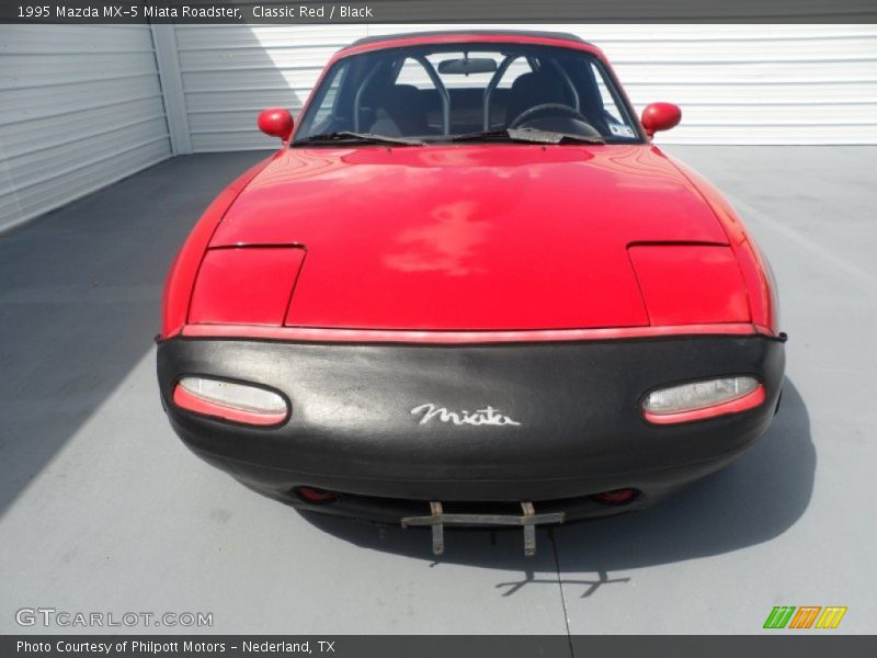 Classic Red / Black 1995 Mazda MX-5 Miata Roadster