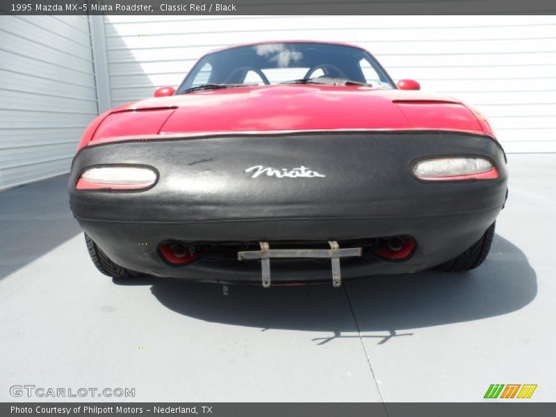 Classic Red / Black 1995 Mazda MX-5 Miata Roadster