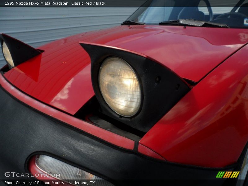 Classic Red / Black 1995 Mazda MX-5 Miata Roadster