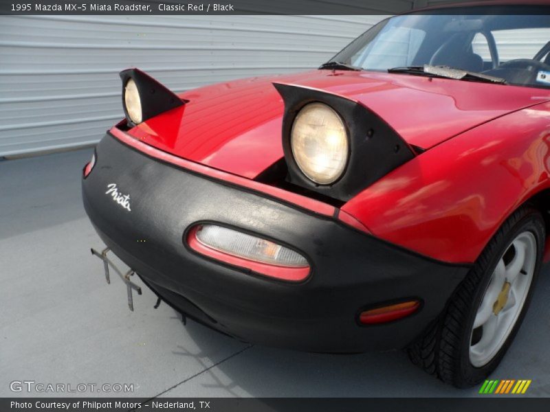 Classic Red / Black 1995 Mazda MX-5 Miata Roadster
