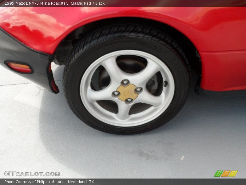 Classic Red / Black 1995 Mazda MX-5 Miata Roadster
