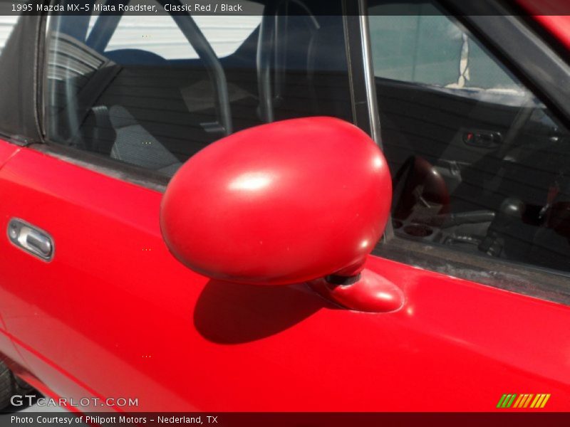 Classic Red / Black 1995 Mazda MX-5 Miata Roadster