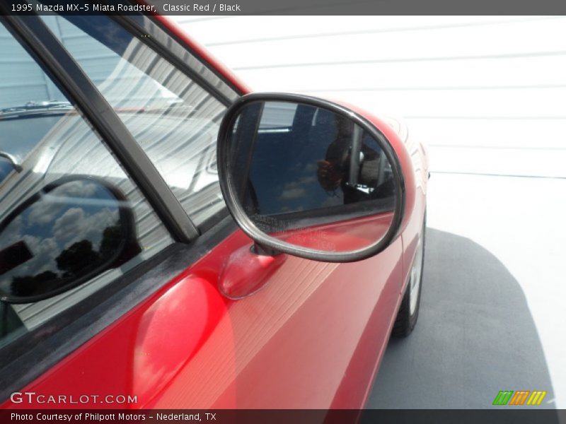 Classic Red / Black 1995 Mazda MX-5 Miata Roadster