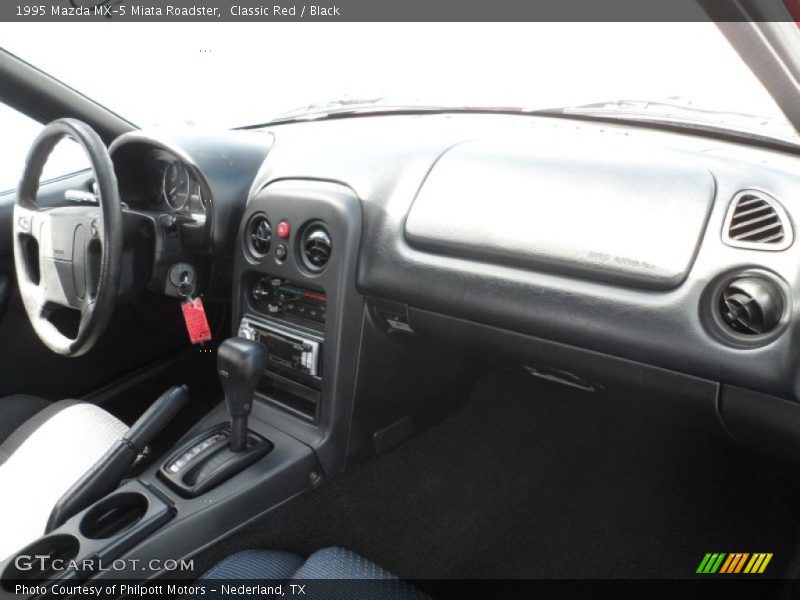 Classic Red / Black 1995 Mazda MX-5 Miata Roadster