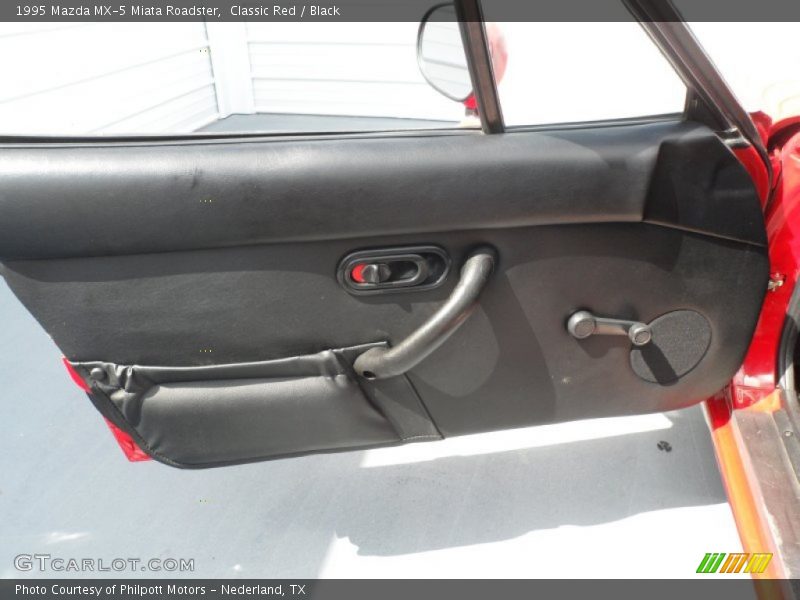 Classic Red / Black 1995 Mazda MX-5 Miata Roadster