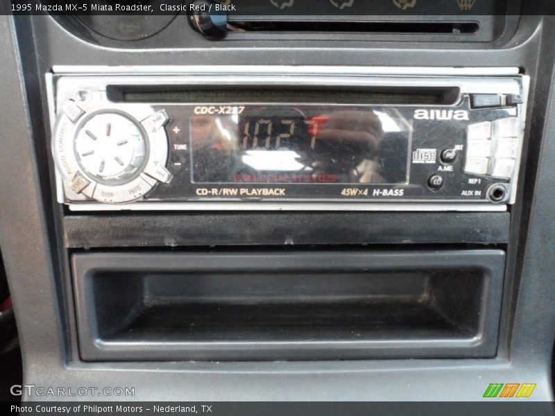 Classic Red / Black 1995 Mazda MX-5 Miata Roadster