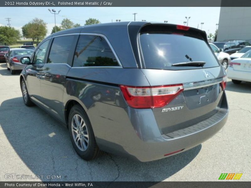 Polished Metal Metallic / Gray 2012 Honda Odyssey EX-L