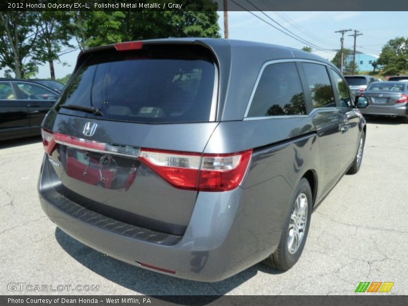 Polished Metal Metallic / Gray 2012 Honda Odyssey EX-L