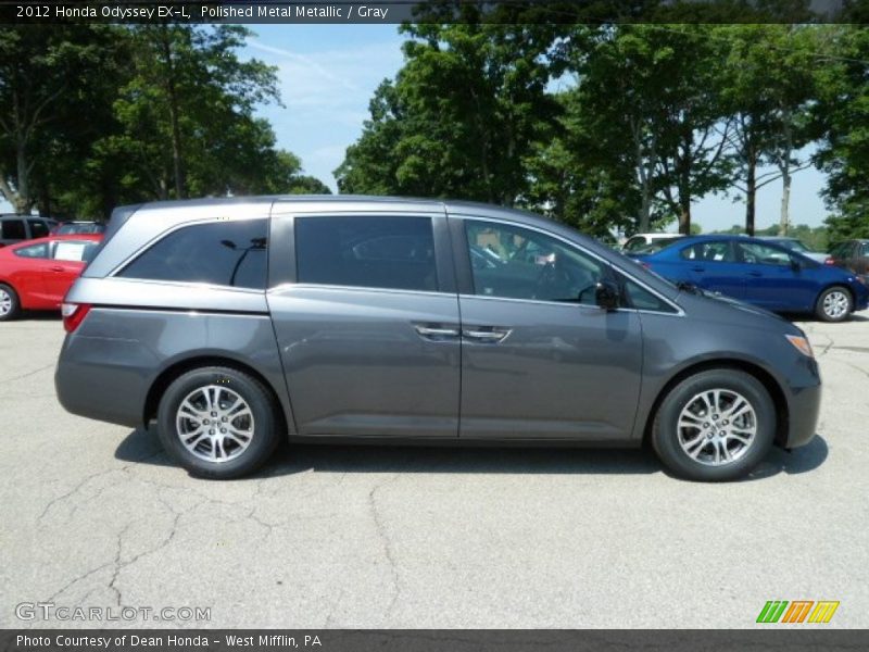 Polished Metal Metallic / Gray 2012 Honda Odyssey EX-L