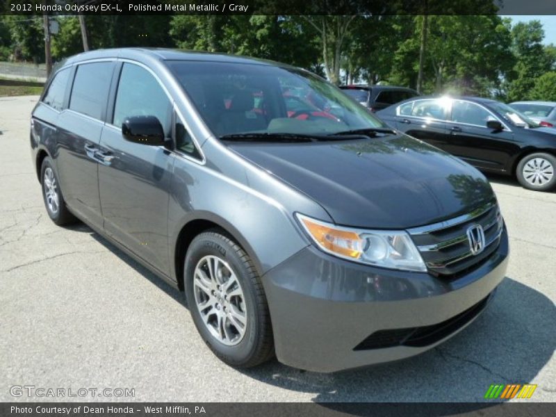 Polished Metal Metallic / Gray 2012 Honda Odyssey EX-L