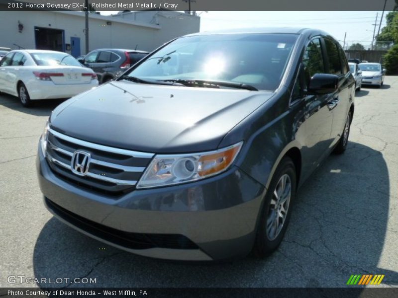 Polished Metal Metallic / Gray 2012 Honda Odyssey EX-L