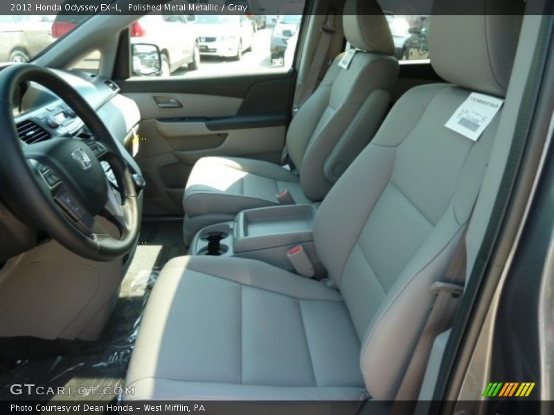 Polished Metal Metallic / Gray 2012 Honda Odyssey EX-L