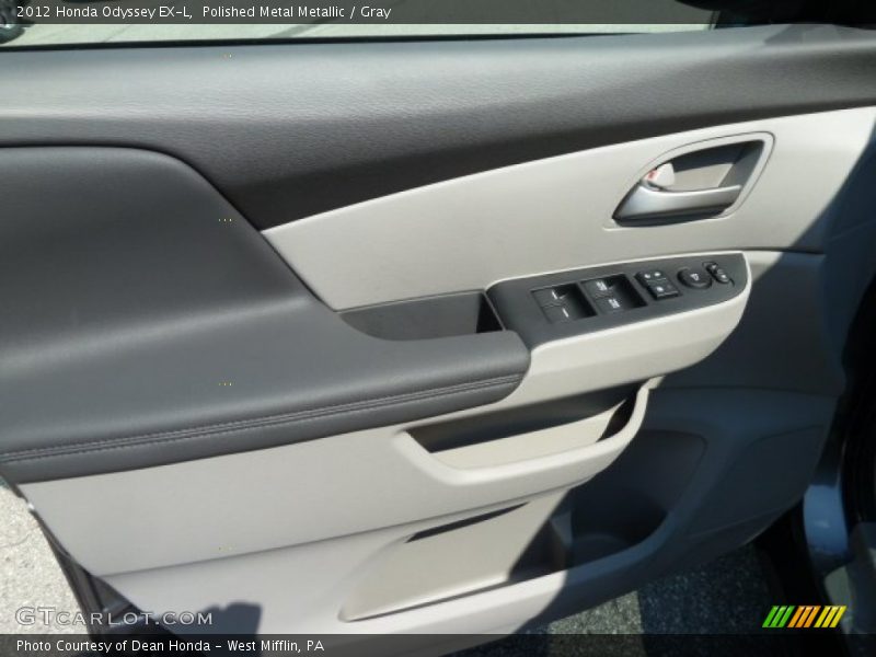 Polished Metal Metallic / Gray 2012 Honda Odyssey EX-L