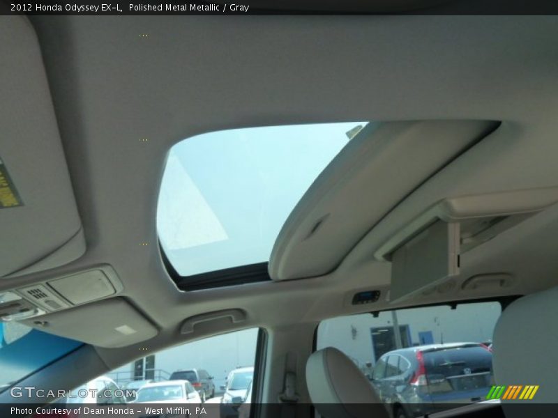 Polished Metal Metallic / Gray 2012 Honda Odyssey EX-L