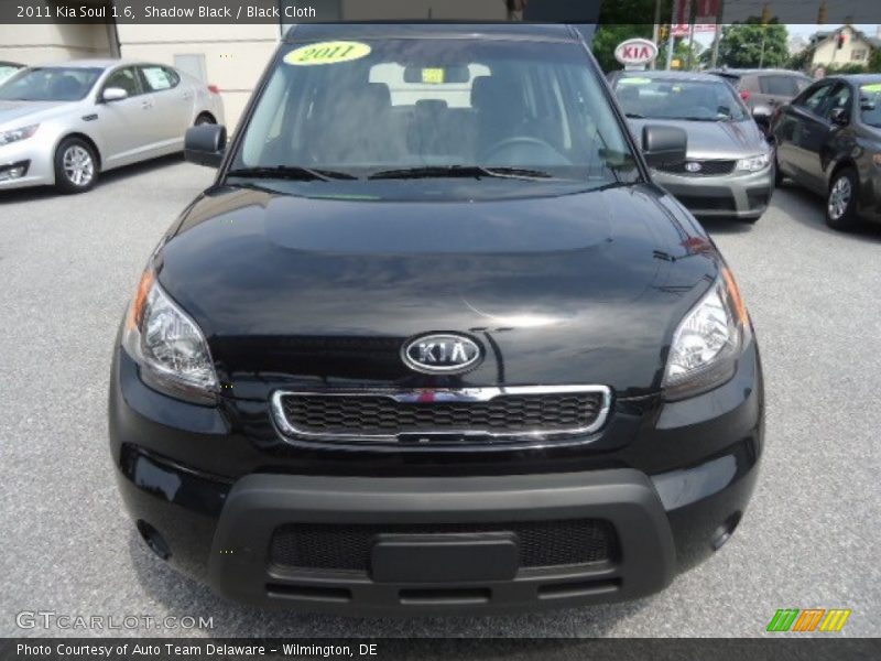 Shadow Black / Black Cloth 2011 Kia Soul 1.6