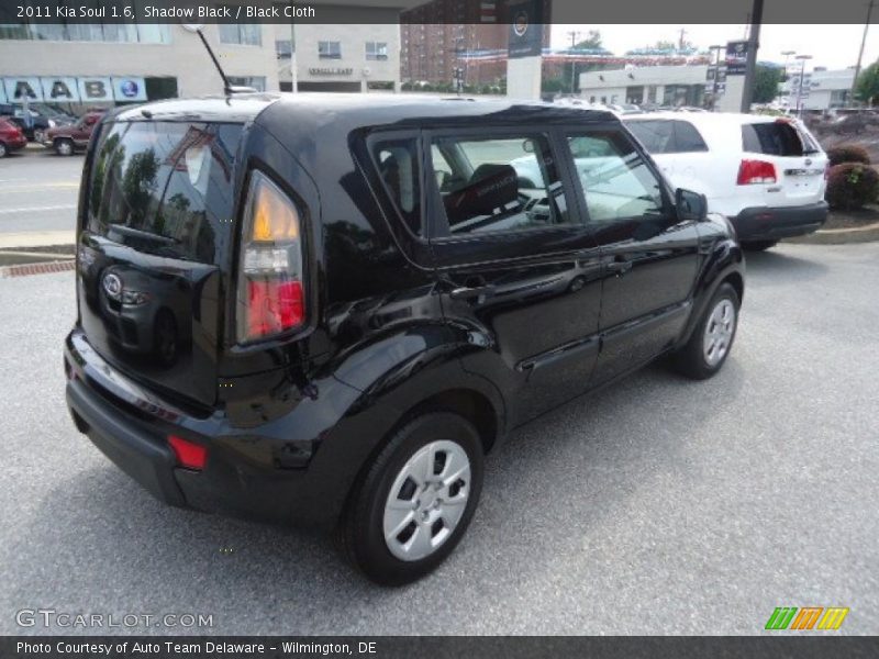 Shadow Black / Black Cloth 2011 Kia Soul 1.6